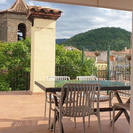 Casa Lola - Terraza panorámica en el centro del pueblo Apartamento Sant Joan de les Abadesses Exterior foto