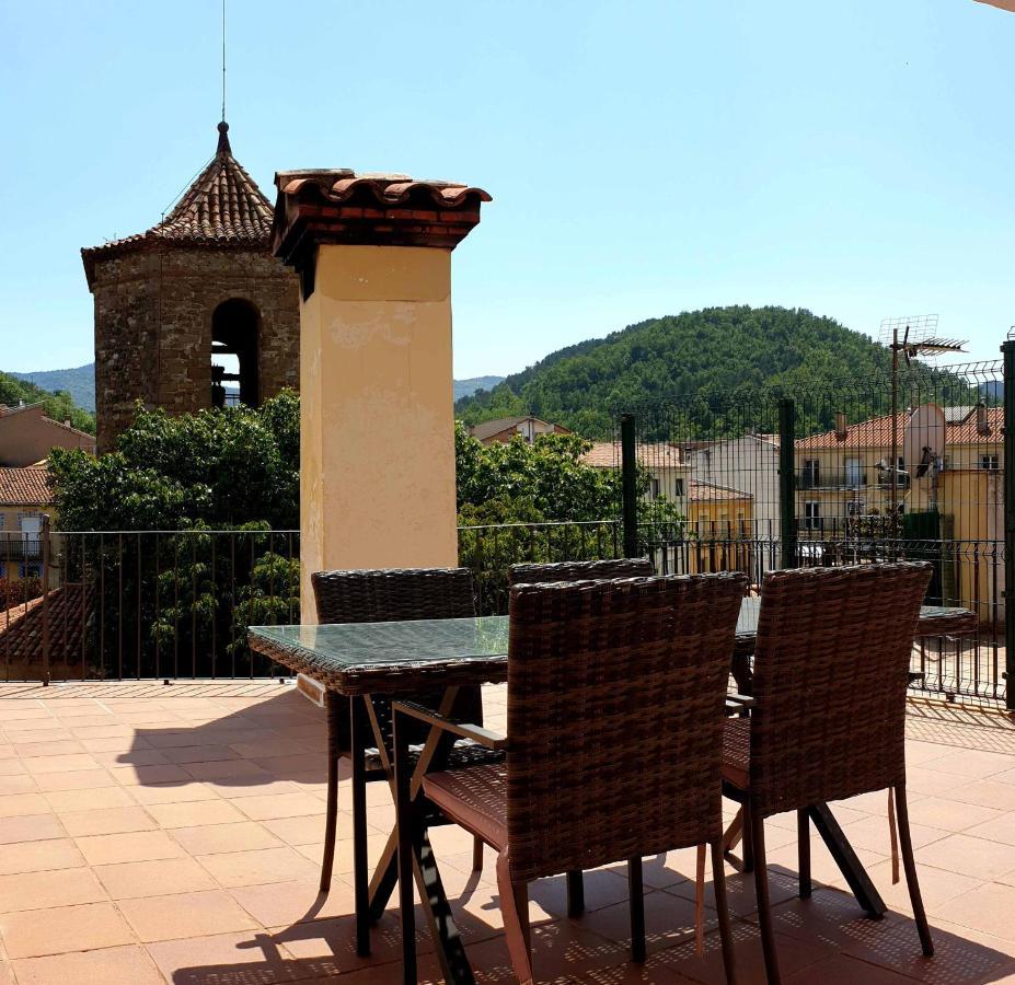 Casa Lola - Terraza panorámica en el centro del pueblo Apartamento Sant Joan de les Abadesses Exterior foto